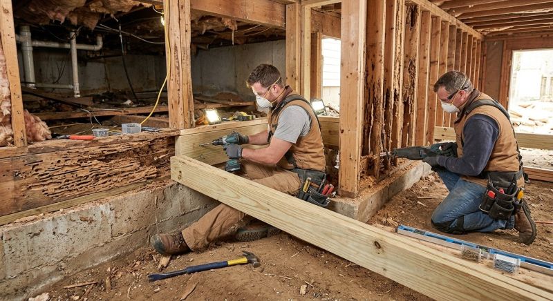 Termite Wood Repair