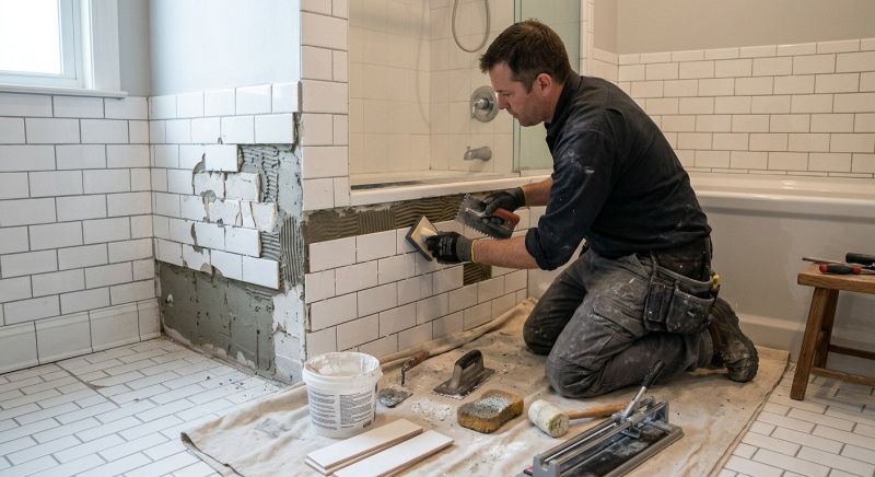 Bathroom Dry Rot Repair