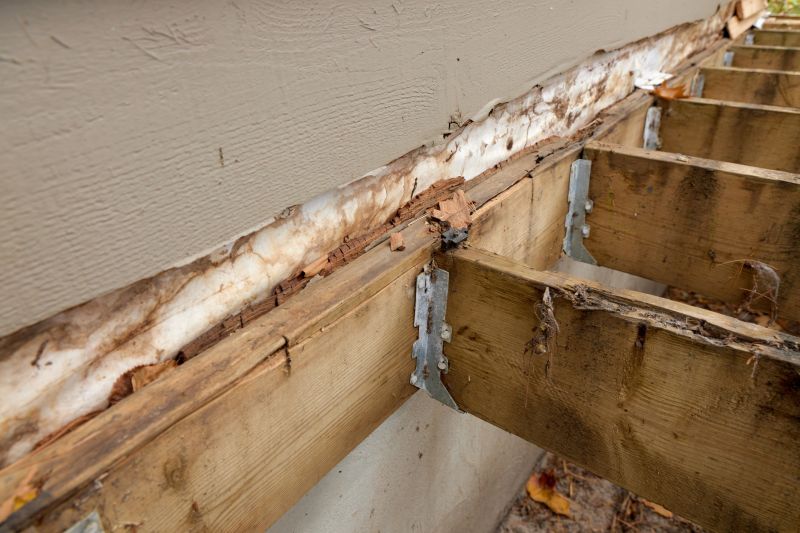 Deck Beam Rot Repair