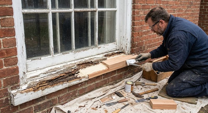 Dry Rot Framing Repair