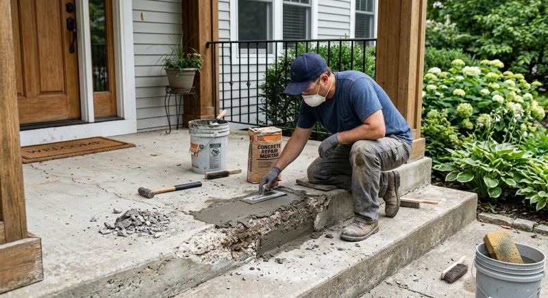 Dry Rot Porch Repair