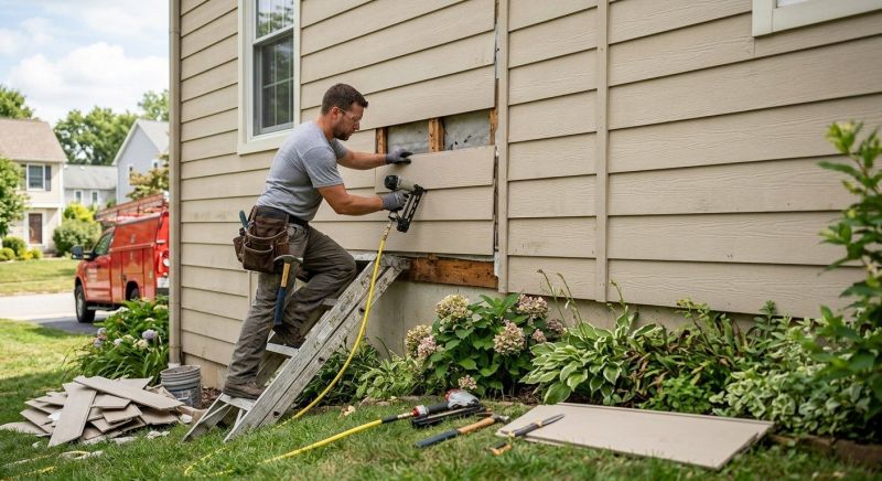 Exterior Siding Repair