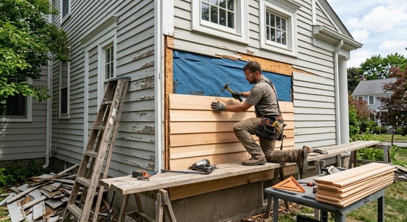 Exterior Siding Repair