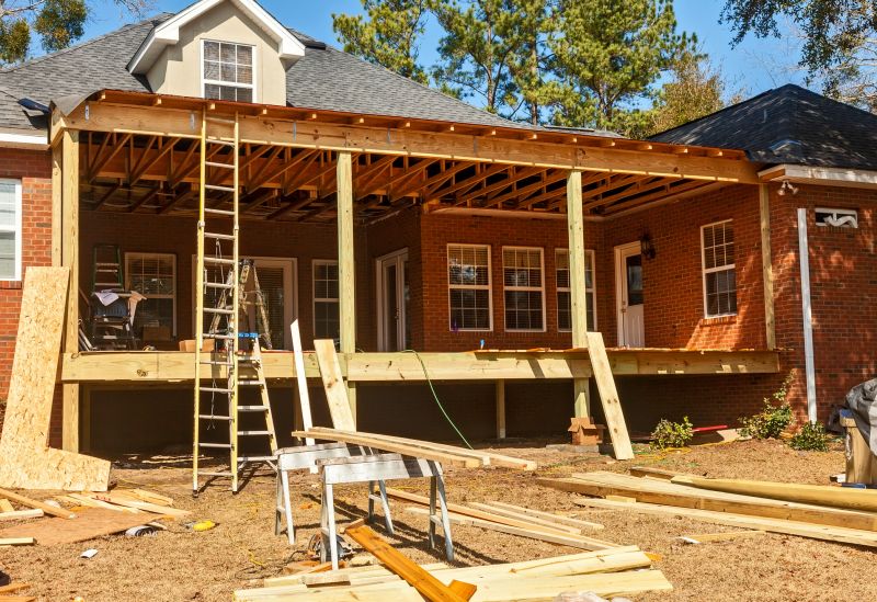 Rotted Deck Joist Replacement