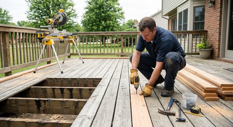 Rotted Deck Repair