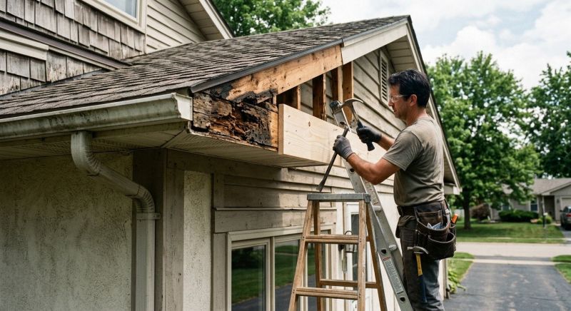 Rotted Fascia Board Repair