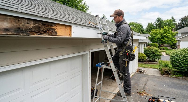 Rotted Fascia Board Repair