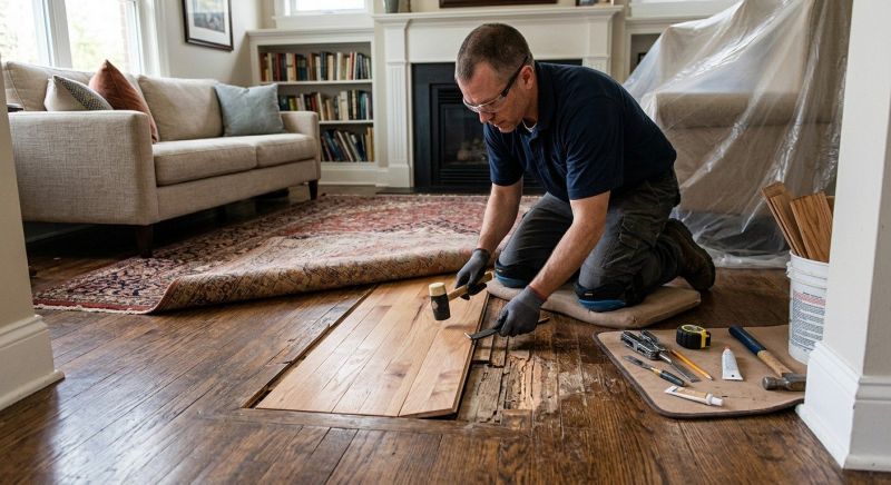 Rotted Floor Repair