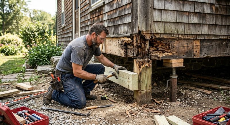 Rotted Floor Repair
