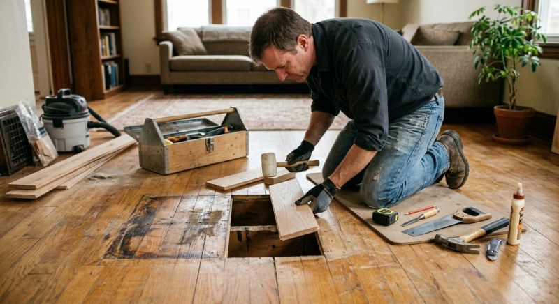 Rotten Floor Repair