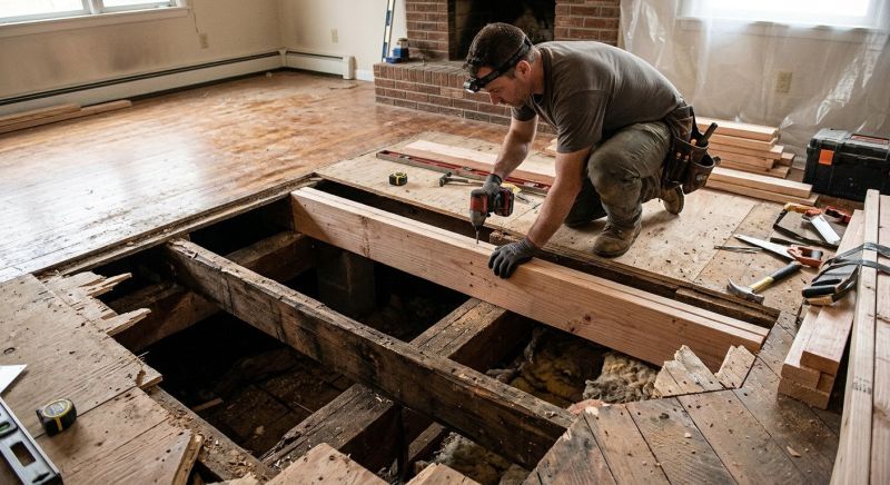 Sagging Floor Repair