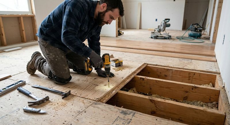 Sagging Floor Repair