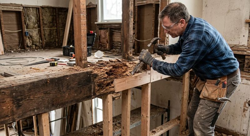 Structural Dry Rot Repair