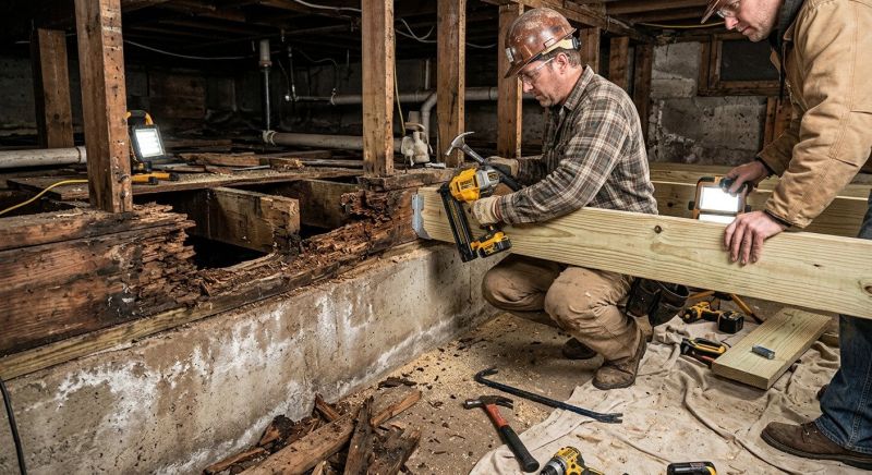 Structural Wood Restoration