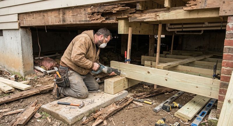 Structural Wood Restoration