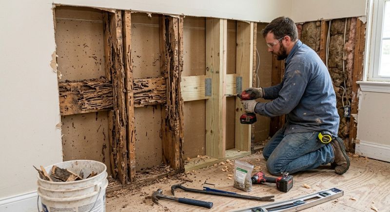 Termite Wood Repair