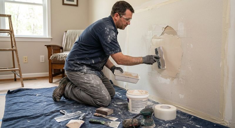 When To Schedule Drywall Repairs