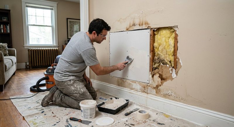 When To Schedule Drywall Repairs