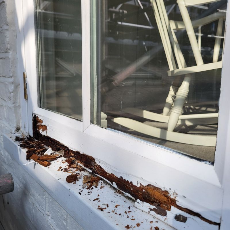 Window Sill Rot Repair